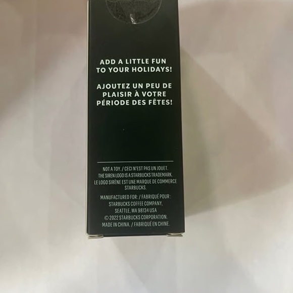 Starbucks Silver Grid Cold Cup Keychain - Picture 2 of 3